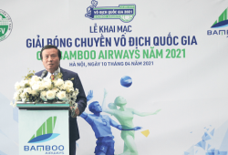 Khai mạc Giải Bóng chuyền Vô địch Quốc gia Cúp Bamboo Airways năm 2021