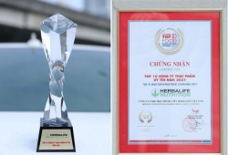 Herbalife Việt Nam được vinh danh Top 10 Công ty Thực phẩm uy tín năm 2021