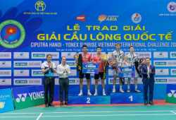 Ciputra Hanoi đồng hành cùng giải cầu lông Quốc tế Vietnam Challenge 2024