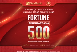 SeABank được Fortune vinh danh trong bảng xếp hạng lần đầu công bố -  Fortune Southeast Asia 500