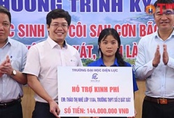 Trường Đại học Điện Lực 'chắp cánh' ước mơ cho nữ sinh mồ côi sau bão ở Lào Cai