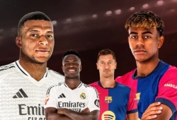 Rực lửa siêu kinh điển Real Madrid đấu Barcelona