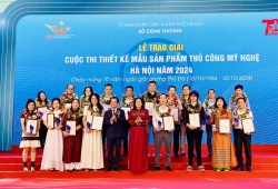 Thúc đẩy đổi mới sáng tạo từ cuộc thi thiết kế mẫu sản phẩm thủ công mỹ nghệ Hà Nội