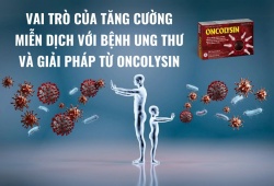 Tăng cường miễn dịch - Chìa khóa quan trọng trong điều trị ung thư và giải pháp từ Oncolysin