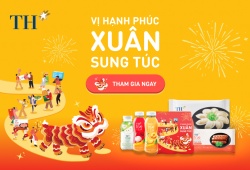 Gom hạnh phúc ngập tràn với quà tặng tốt cho sức khỏe đón TẾT 2025 của các nhãn hàng đồ uống TH