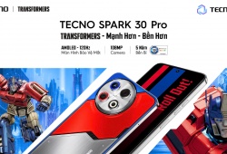 TECNO ra mắt điện thoại SPARK 30 Pro Transformers với khả năng chụp ảnh vượt trội