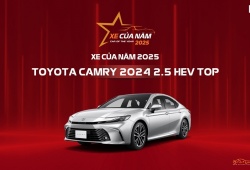 Vượt Volvo, Toyota Camry 2.5 HEV TOP dành danh hiệu 'Xe của năm 2025'