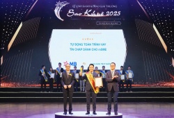 BIZ MBBank lập 'hattrick' tại Sao Khuê 2025 nhờ đổi mới