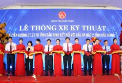 Bắc Ninh thông xe kỹ thuật tuyến đường tỉnh 277B kết nối Bắc Giang