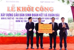 T&T Group tài trợ 5 tỷ đồng xây dựng cầu dân sinh Đoàn kết tại Phú Thọ