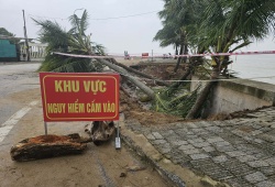 Thanh Hóa: Công bố tình trạng khẩn cấp sạt lở công trình kè bờ biển xã Hoằng Thanh