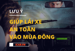 Những thói quen tai hại khi lái xe vào mùa đông