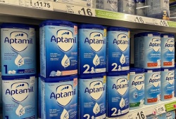 Bộ Y tế cảnh báo ngừng sử dụng sữa Aptamil Infant Formula 800g