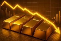 Thị trường đảo chiều: Vàng mất đà tăng, bạc lao dốc hơn 30%