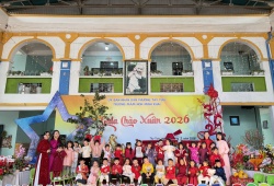 Trải nghiệm Tết truyền thống tại Trường Mầm non Minh Khai