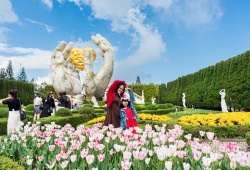 Du khách miền Trung – Tây Nguyên nô nức trẩy hội Bà Nà Hills