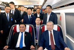 Tổng Bí thư, Chủ tịch nước Tô Lâm tới thăm Nam Ninh (Trung Quốc)