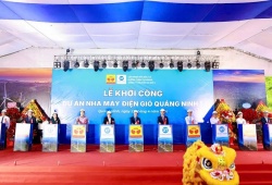 Khởi công Dự án Nhà máy điện gió Quảng Ninh 1 tại phường Hoành Bồ