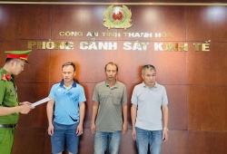 Khởi tố 3 đối tượng về hành vi khai thác tài nguyên trái phép