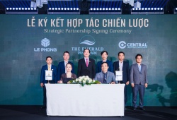 Tập đoàn Lê Phong ký kết hợp tác chiến lược phát triển dự án The Emerald River Park