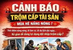 Ninh Bình: Cảnh giác tội phạm trộm cắp tài sản dịp hè