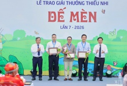 Lễ trao Giải thưởng Thiếu nhi Dế Mèn: Vinh danh những 'Hiệp sĩ' của tuổi thơ