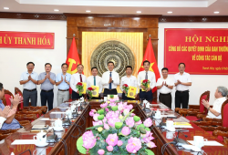 Thanh Hóa: Điều động, bổ nhiệm nhiều vị trí công tác mới
