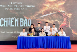 Thanh Hóa: Công bố phim điện ảnh lịch sử “Chiến Bào” tại khu di tích lịch sử Lam Kinh