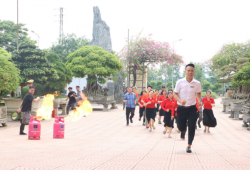 Thái Nguyên: Nâng cao năng lực ứng phó cháy nổ tại Trung tâm thương mại và du lịch Dũng Tân