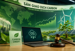 Sàn giao dịch carbon trong nước chính thức khai trương từ ngày 29/6