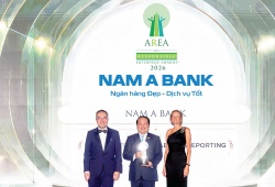 Nam A Bank nhận giải thưởng quốc tế về báo cáo phát triển bền vững