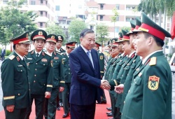 Tổng Bí thư, Chủ tịch nước Tô Lâm dự Lễ kỷ niệm 80 năm Ngày truyền thống Bộ đội Pháo binh - Tên lửa