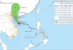 Bão số 1 Maysak tăng tốc hướng vào Vịnh Bắc Bộ, miền Bắc mưa rất to