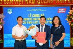 Ông Phan Văn Lâm được bổ nhiệm làm Tổng Biên tập Tạp chí Pháp luật và Phát triển