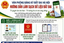 Hà Nội tập trung cao điểm “45 ngày” về hoàn thiện cơ sở dữ liệu quốc gia về đất đai