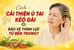Cách cải thiện ù tai kéo dài và bảo vệ thính lực từ bên trong