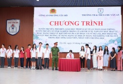 Công an phường Tây Hồ đa dạng hóa tuyên truyền pháp luật, xây dựng trường học an toàn