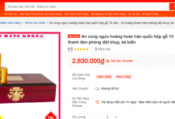 Bộ Y tế yêu cầu Shopee gỡ bỏ sản phẩm An cung ngưu hoàng hoàn nếu vi phạm