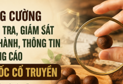 Tăng cường kiểm tra, giám sát lưu hành thuốc cổ truyền