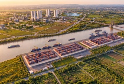 Hà Nội khởi công cảng thủy nội địa Giang Biên, mở thêm động lực cho hạ tầng logistics