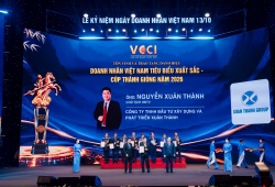 Ông Nguyễn Xuân Thành được vinh danh “Doanh nhân Việt Nam tiêu biểu xuất sắc – Cúp Thánh Gióng năm 2026”