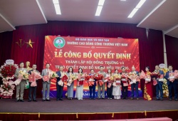 Trường Cao đẳng Công thương Việt Nam tổ chức Lễ công bố, ra mắt Hội đồng trường nhiệm kỳ 2026 - 2031