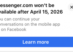 Facebook bất ngờ thông báo khai tử Messenger.com