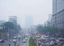 Hà Nội tiếp tục ô nhiễm không khí nghiêm trọng 