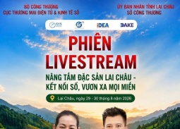 Khai mạc chuỗi sự kiện TMĐT “Nâng tầm đặc sản Lai Châu” gắn với Tết Độc lập năm 2026