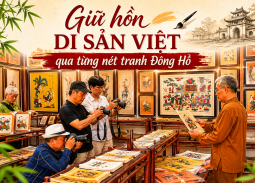 Nghệ nhân Ưu tú Nguyễn Đăng Chế - Người “đánh thức” sức sống mới cho tranh Đông Hồ