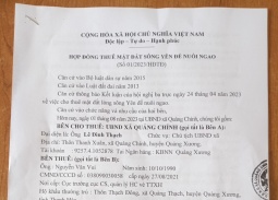 Thanh Hóa: UBND xã Quảng Chính cho thuê đất lòng sông trái phép