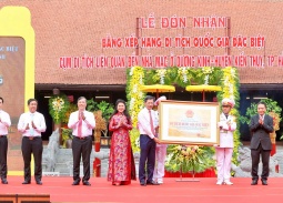 Hải Phòng: Cụm di tích nhà Mạc đón nhận Bằng xếp hạng Di tích quốc gia đặc biệt