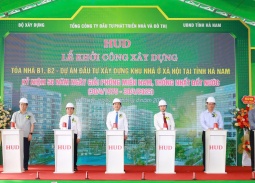 Hà Nam: Khởi công xây dựng gần 300 căn hộ nhà ở xã hội