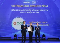 OCB đạt giải Ngân hàng tiêu biểu về minh bạch và trách nhiệm xã hội